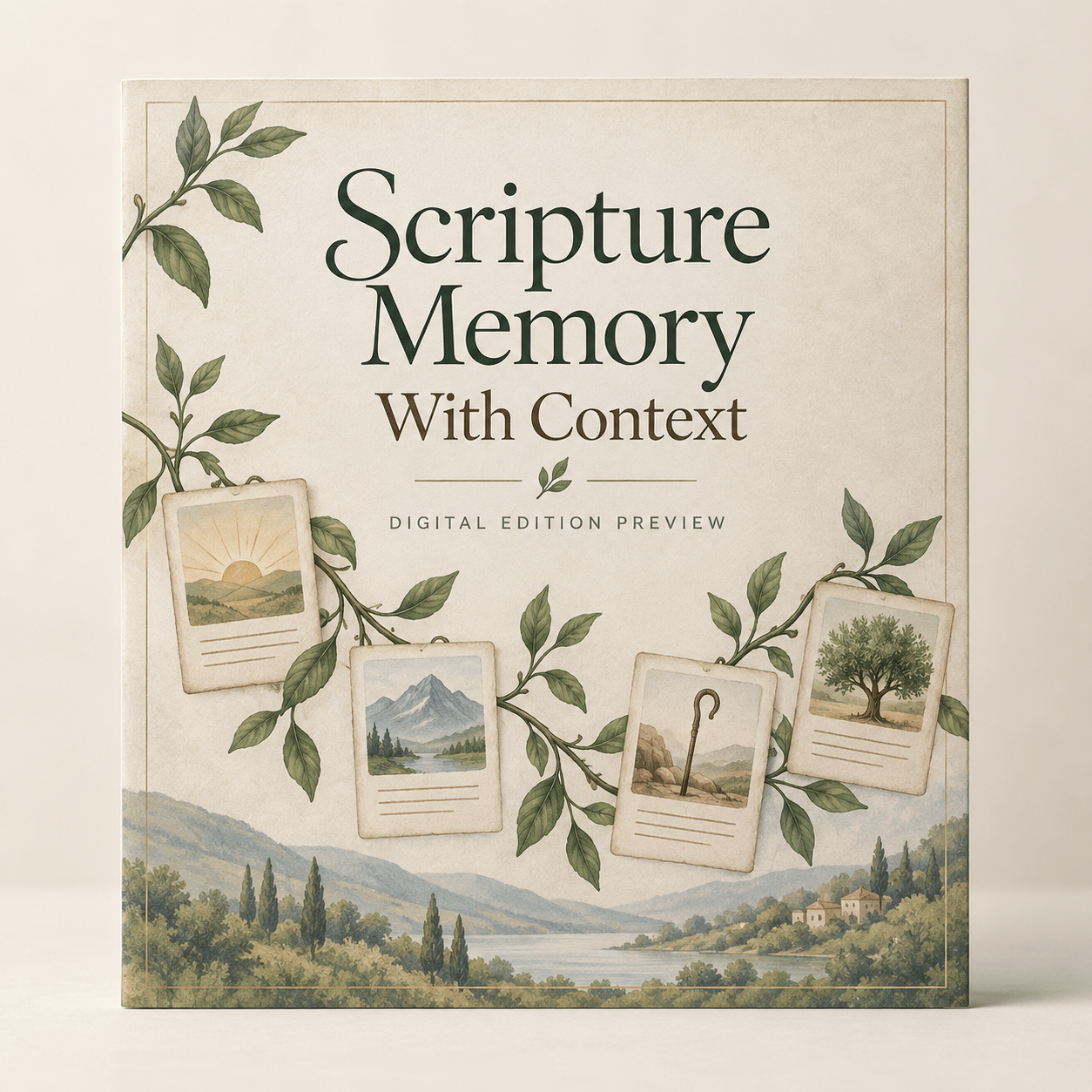 Digital cover showing passage cards connected by a flowing vine.